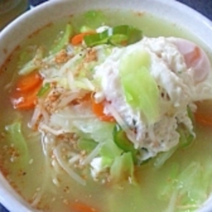 鍋ひとつで野菜も栄養もたっぷり煮込みラーメン